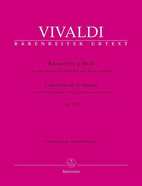 Cover: 9790006569755 | Konzert für zwei Violoncelli, Streicher und Basso continuo g-Moll...