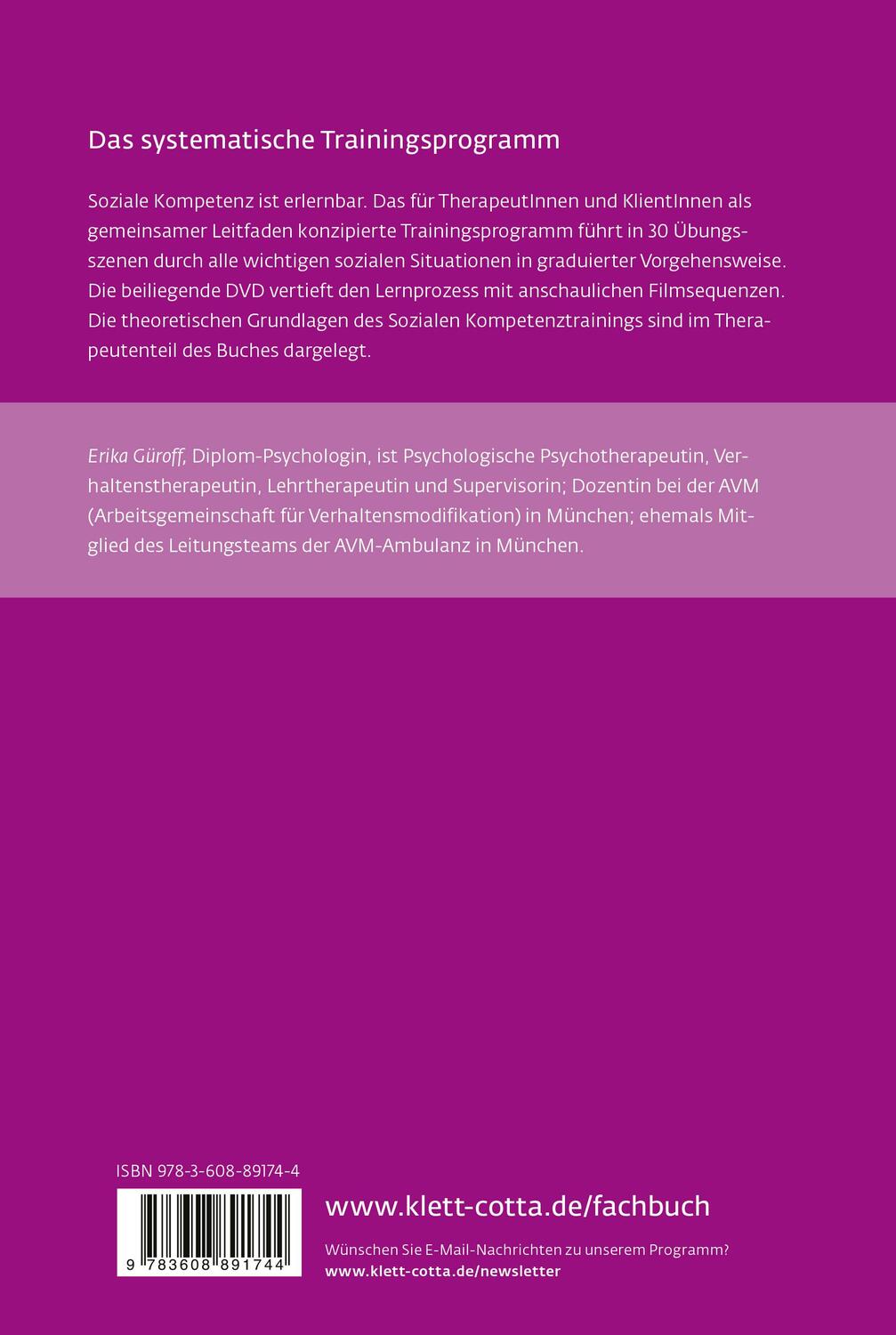 Rückseite: 9783608891744 | Selbstsicherheit und soziale Kompetenz (Leben lernen, Bd. 284) | Buch