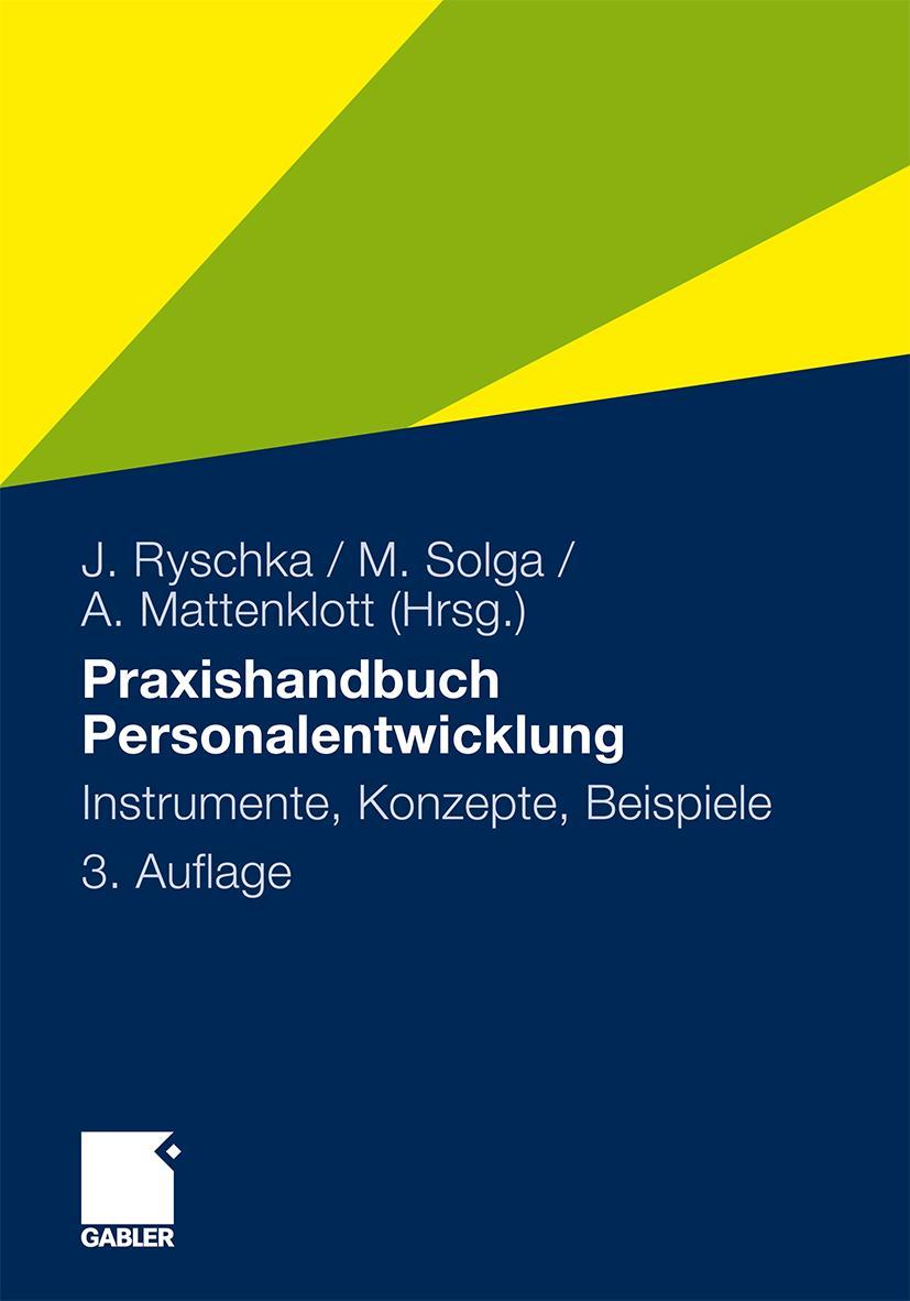 Cover: 9783834919076 | Praxishandbuch Personalentwicklung | Instrumente, Konzepte, Beispiele