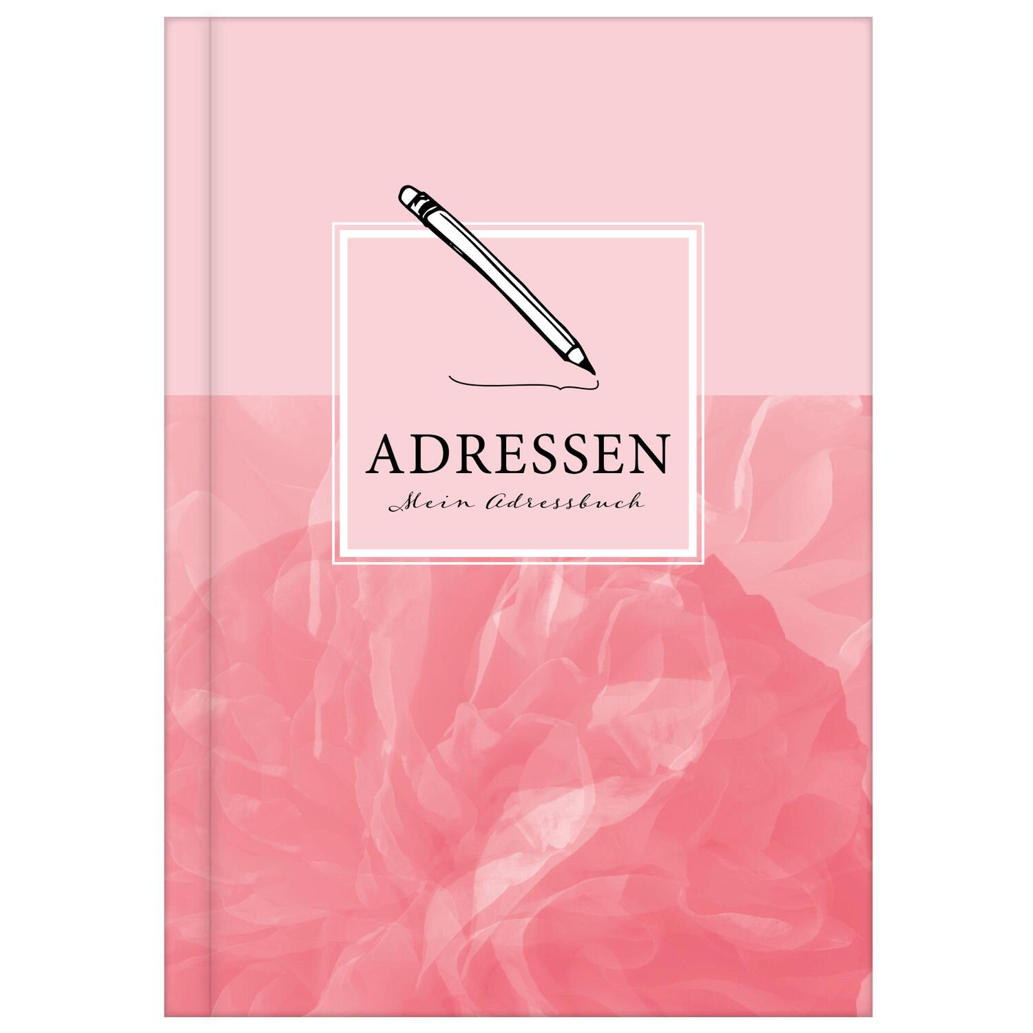 Cover: 9783966982436 | Adressbuch mit Geburtstagskalender Kontaktbuch in DIN A5...