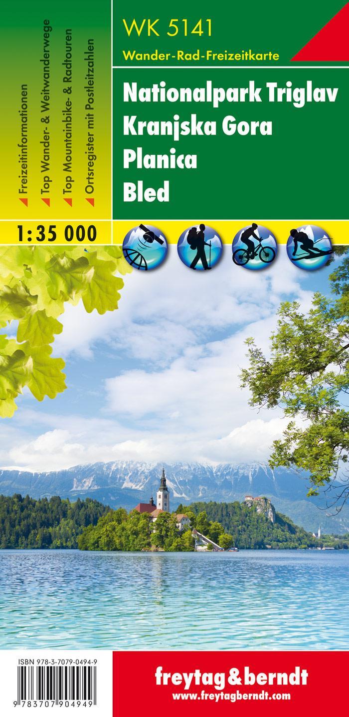 Cover: 9783707904949 | Nationalpark Triglav, Kranjska Gora, Planica, Bled 1 : 35 000 | 2013