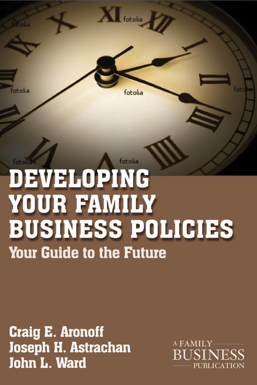 Cover: 9780230111097 | Developing Family Business Policies | Your Guide to the Future | Buch