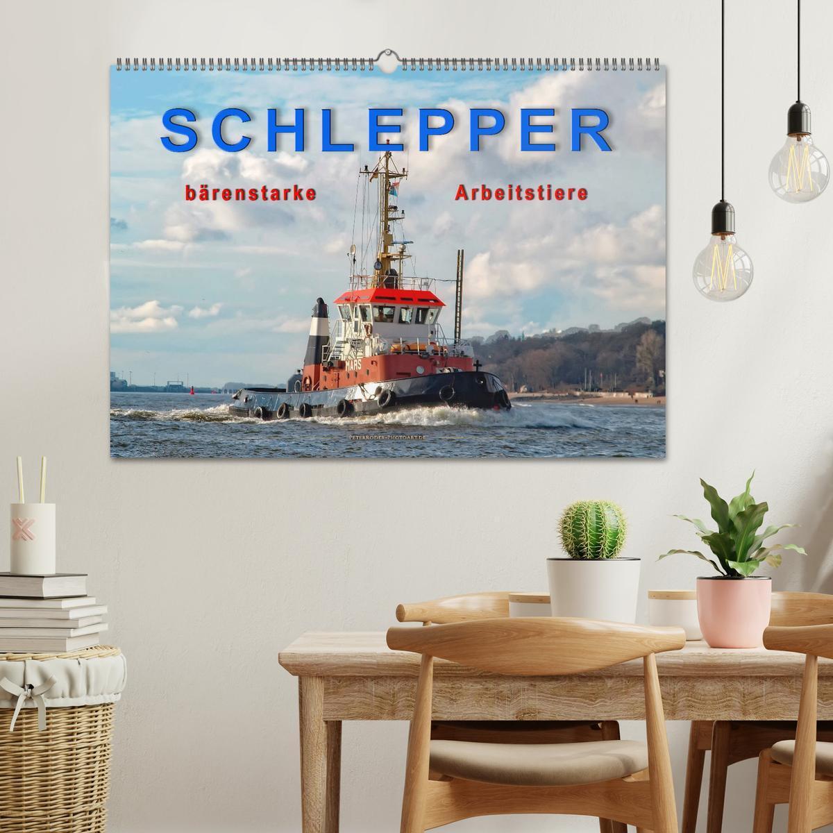 Bild: 9783435273010 | Schlepper - bärenstarke Arbeitstiere (Wandkalender 2025 DIN A2...