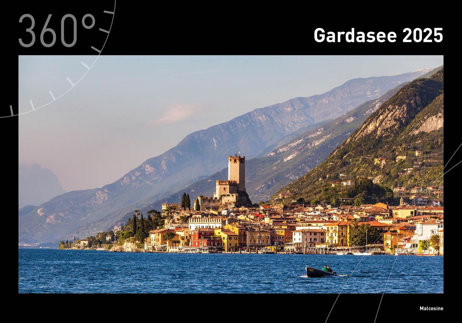 Cover: 9783968555171 | 360° Gardasee Premiumkalender 2025 | Alexander Pichler | Kalender