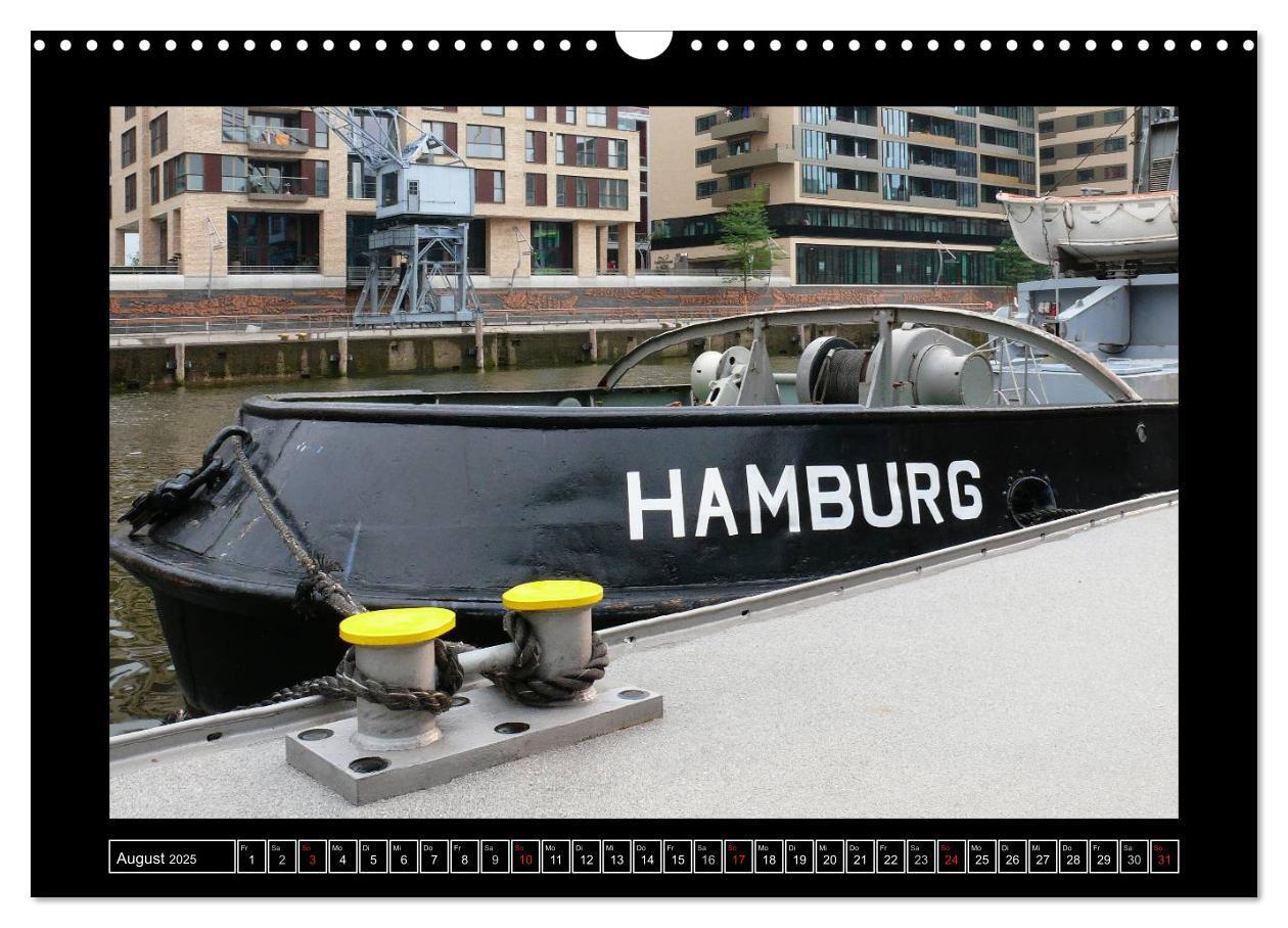 Bild: 9783435633654 | Rund um den Hamburger Hafen (Wandkalender 2025 DIN A3 quer),...