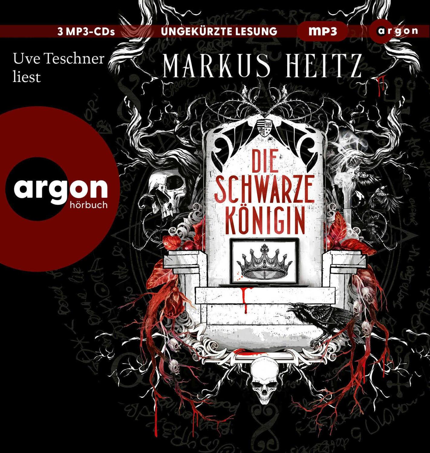 Cover: 9783839820629 | Die Schwarze Königin | Markus Heitz | MP3 | 3 Audio-CDs | Deutsch