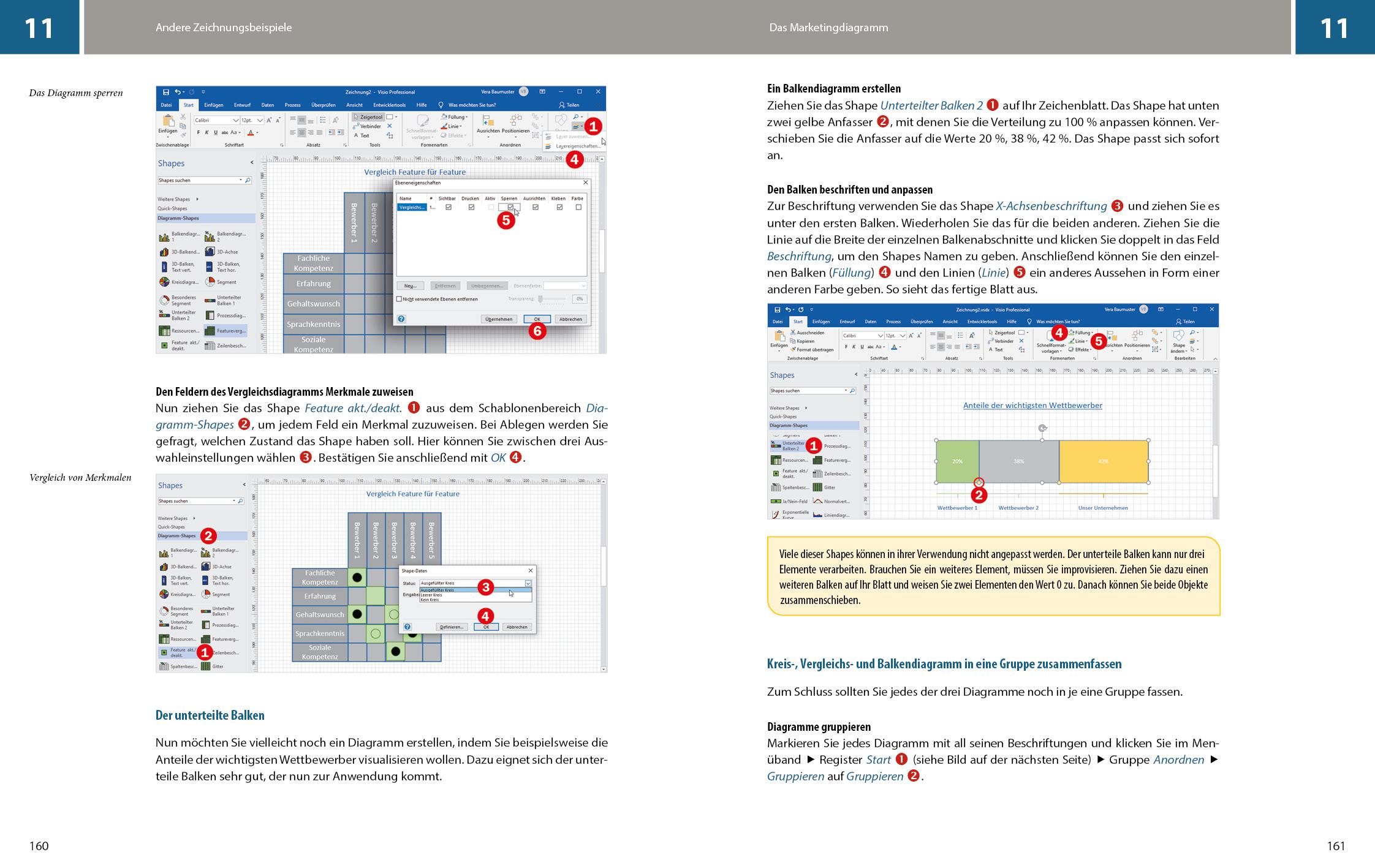 Bild: 9783832803506 | Visio 2019, 2016 und 2013 | Mammel Holger | Taschenbuch | 288 S.