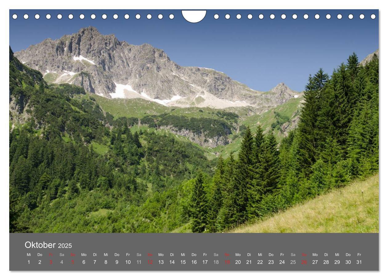 Bild: 9783435728930 | Tannheimer Tal (Wandkalender 2025 DIN A4 quer), CALVENDO...