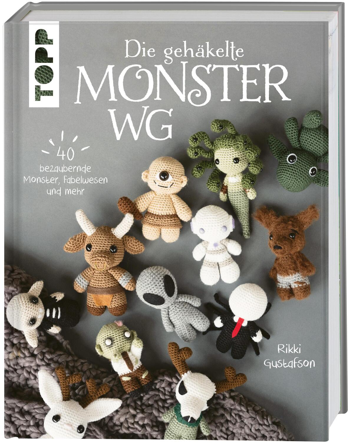 Cover: 9783735870711 | Die gehäkelte Monster WG | 40 bezaubernde Monster, Fabelwesen und mehr