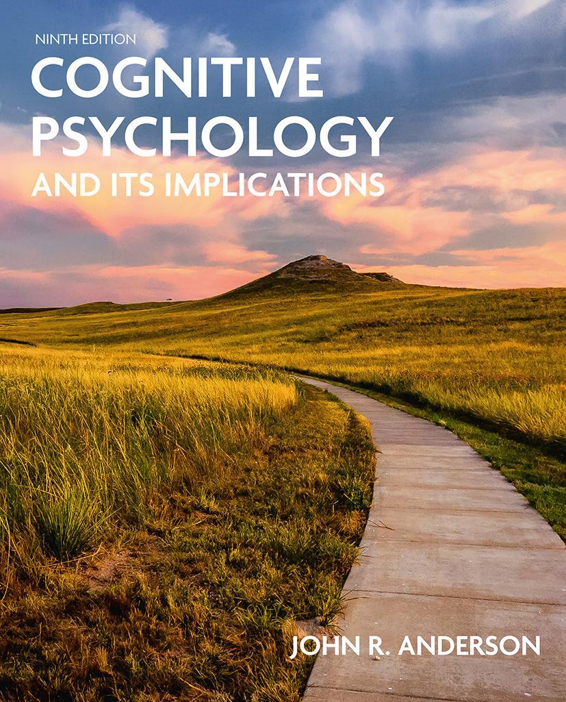 Cover: 9781319279691 | Cognitive Psychology and Its Implications | John R. Anderson | Buch