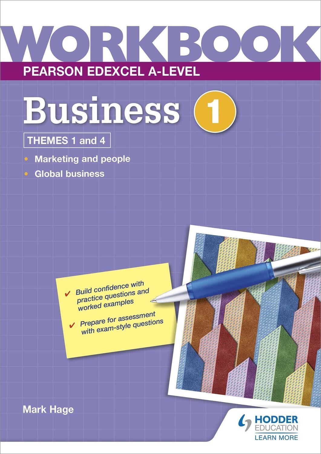 Cover: 9781398358652 | Pearson Edexcel A-Level Business Workbook 1 | Mark Hage | Taschenbuch