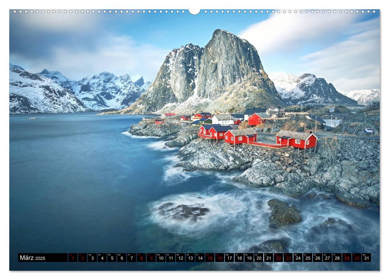 Bild: 9783435216307 | Lofoten Inselzauber (hochwertiger Premium Wandkalender 2025 DIN A2...