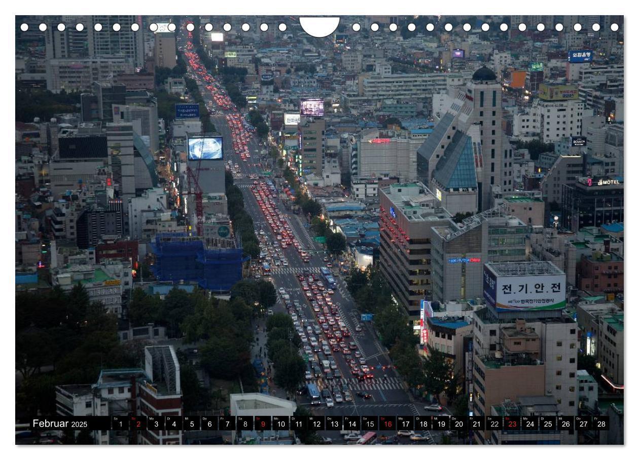 Bild: 9783435741823 | Seoul (Wandkalender 2025 DIN A4 quer), CALVENDO Monatskalender | 2025