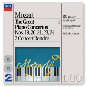 Cover: 28944226928 | Brendel, A: Klavierkonzerte 19-21,23-24/+ | Wolfgang Amadeus Mozart