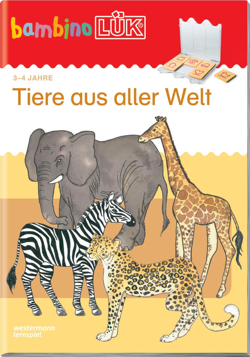 Cover: 9783837777833 | bambinoLÜK Tiere aus aller Welt | 3 - 4 Jahre | Broschüre | 24 S.