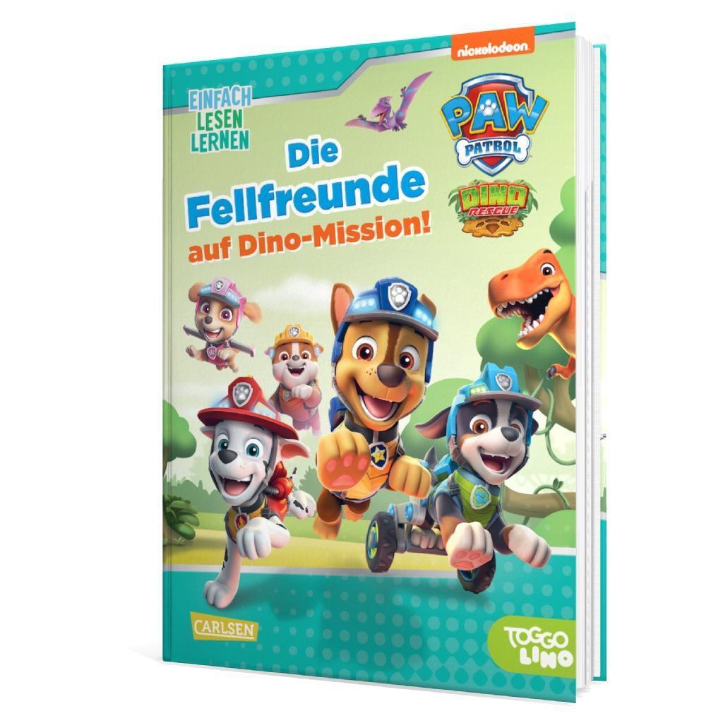 Bild: 9783551690715 | PAW Patrol: Die Fellfreunde auf Dino-Mission! | Nora de Lon | Buch