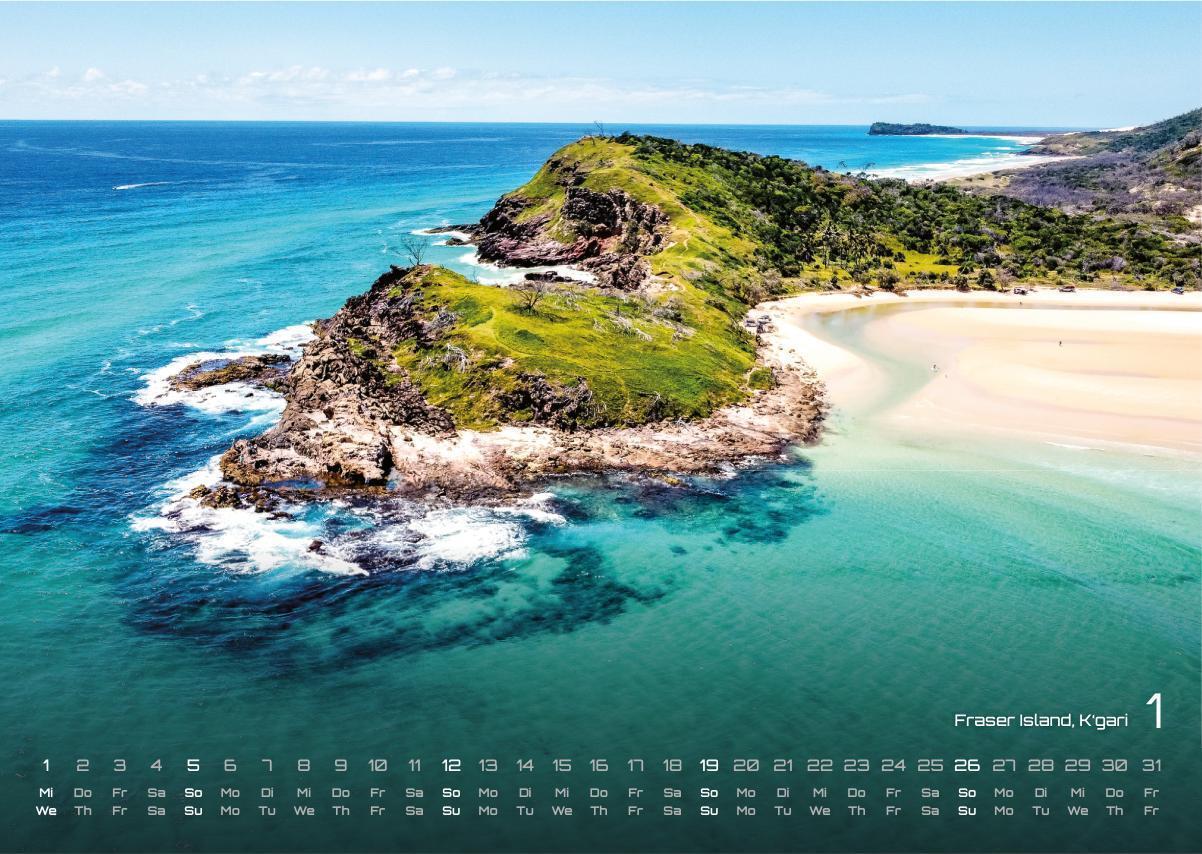 Bild: 9783986733803 | Australien - das Land der Kängurus - 2025 - Kalender DIN A3 | de