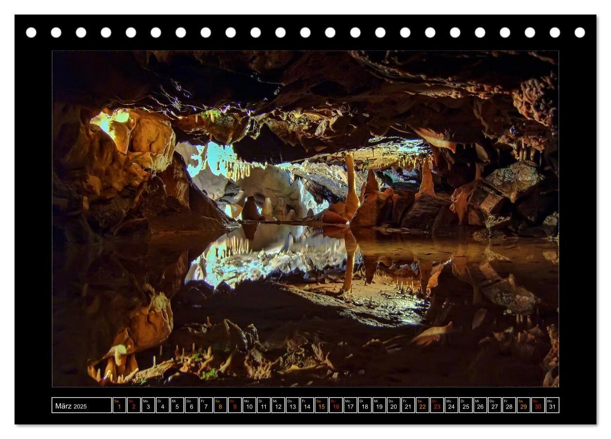 Bild: 9783435595419 | Höhlen, Stalaktiten und Stalagmiten (Tischkalender 2025 DIN A5...