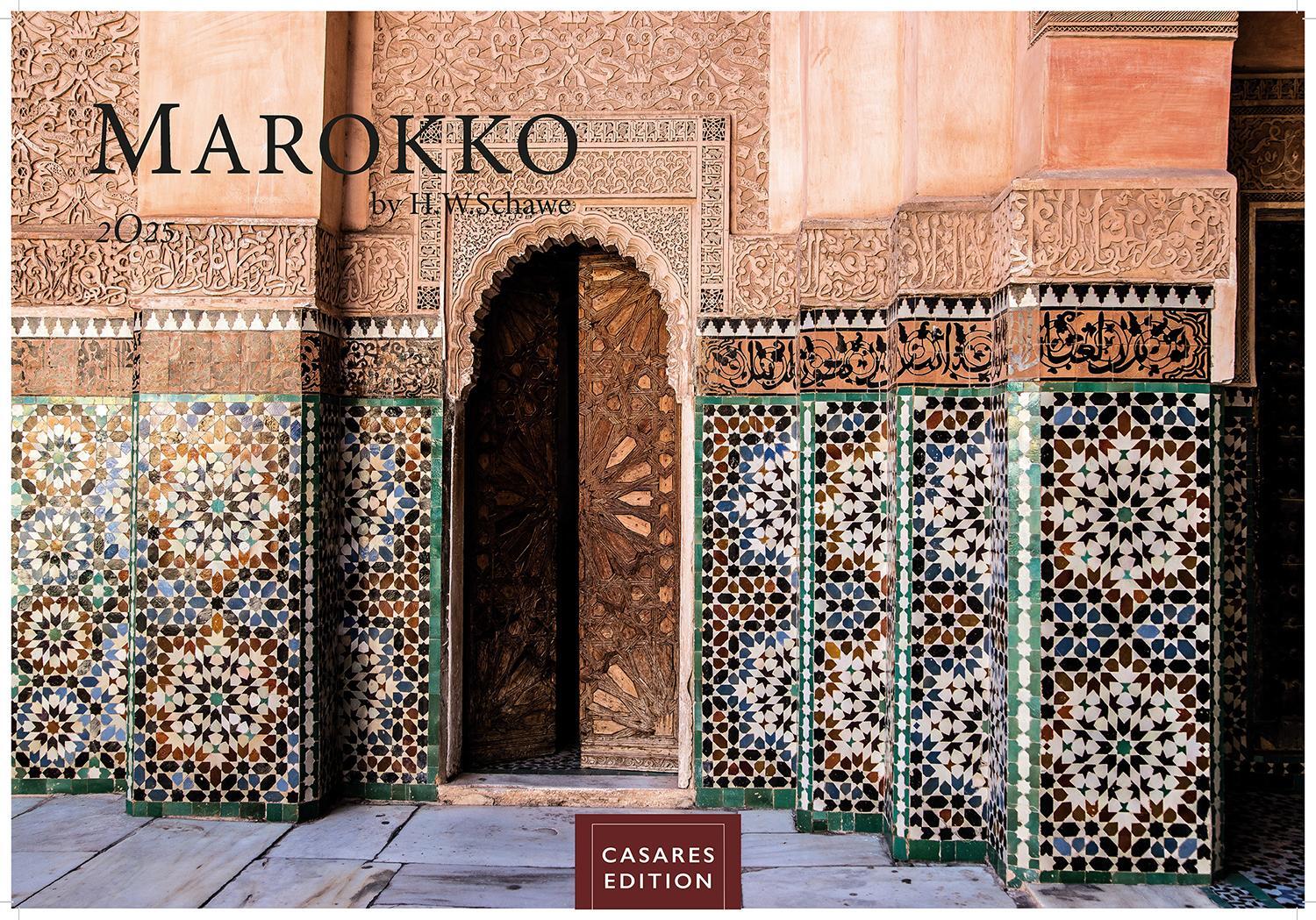 Cover: 9781835240564 | Marokko 2025 L 35x50cm | H. W. Schawe | Kalender | 14 S. | Deutsch