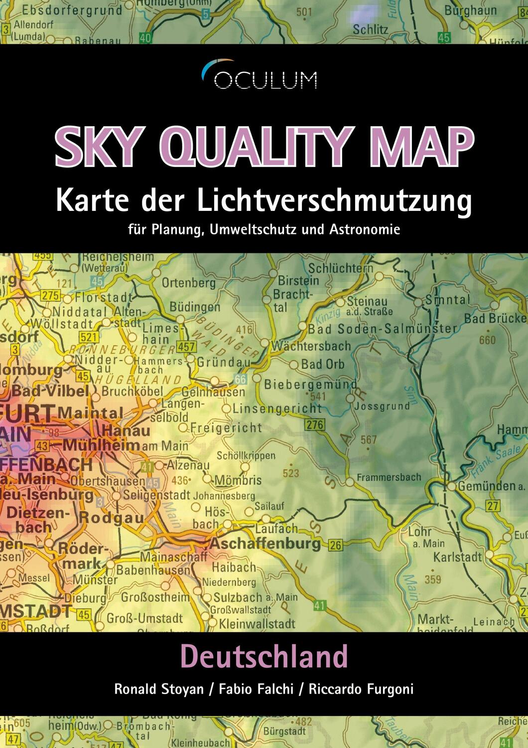 Cover: 9783938469958 | Sky Quality Map Deutschland | Ronald Stoyan (u. a.) | (Land-)Karte