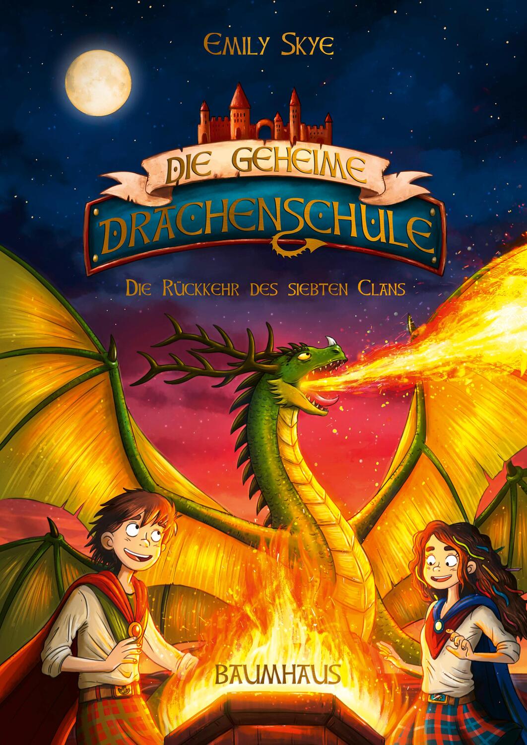 Cover: 9783833905995 | Die geheime Drachenschule - Die Rückkehr des siebten Clans | Band 3