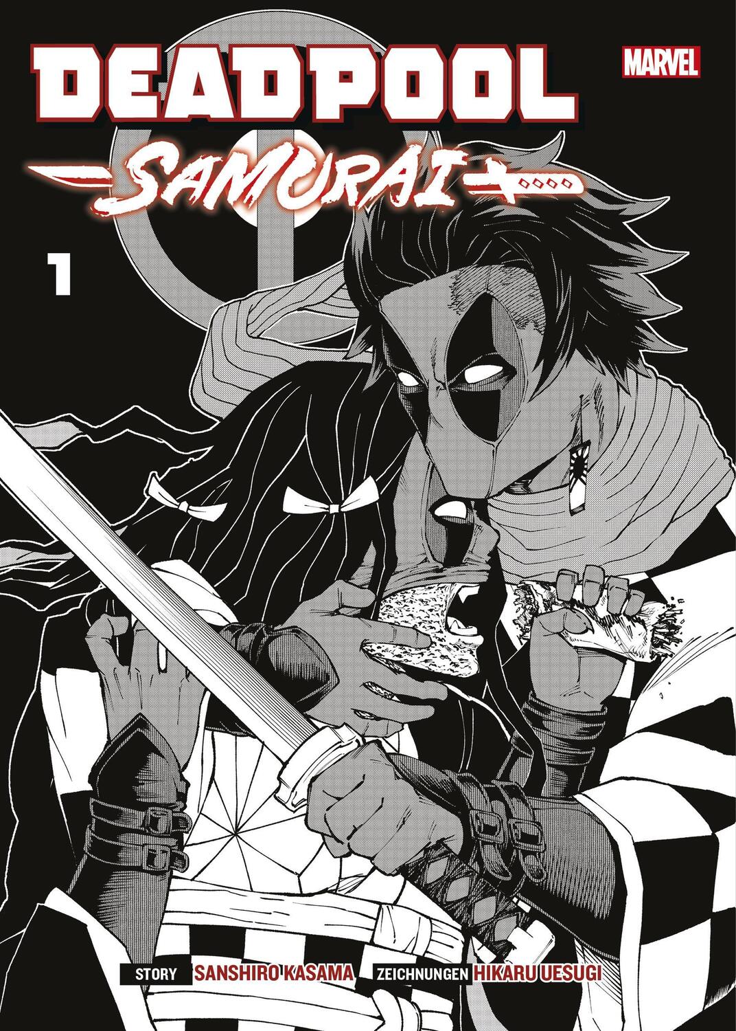 Cover: 9783741631436 | Deadpool Samurai (Manga-Variant-Edition) 01 | Sanhiro Kasama (u. a.)