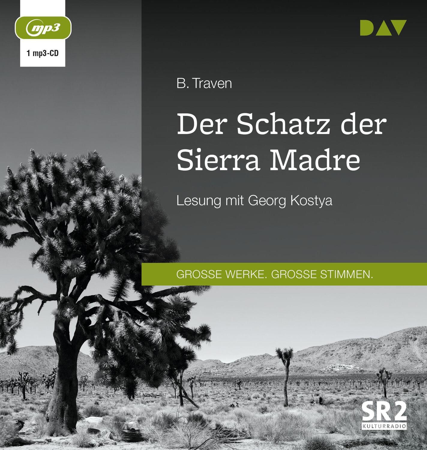 Cover: 9783742423870 | Der Schatz der Sierra Madre | Lesung mit Georg Kostya | B. Traven