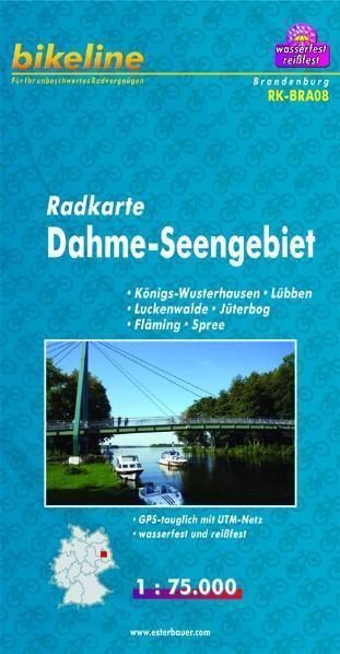 Cover: 9783850003063 | Bikeline Radkarte Deutschland Dahme-Seengebiet 1 : 75 000 | Deutsch