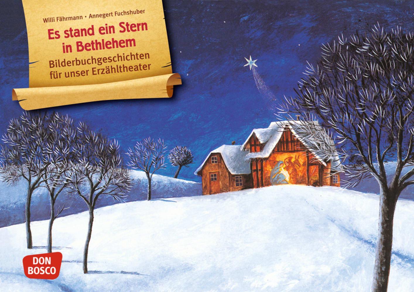 Cover: 4260179515064 | Es stand ein Stern in Bethlehem. Kamishibai Bildkartenset. | Fährmann