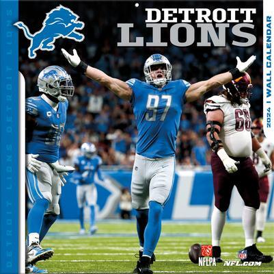 Cover: 9798350600537 | Detroit Lions 2024 12x12 Team Wall Calendar | Turner Sports | Kalender