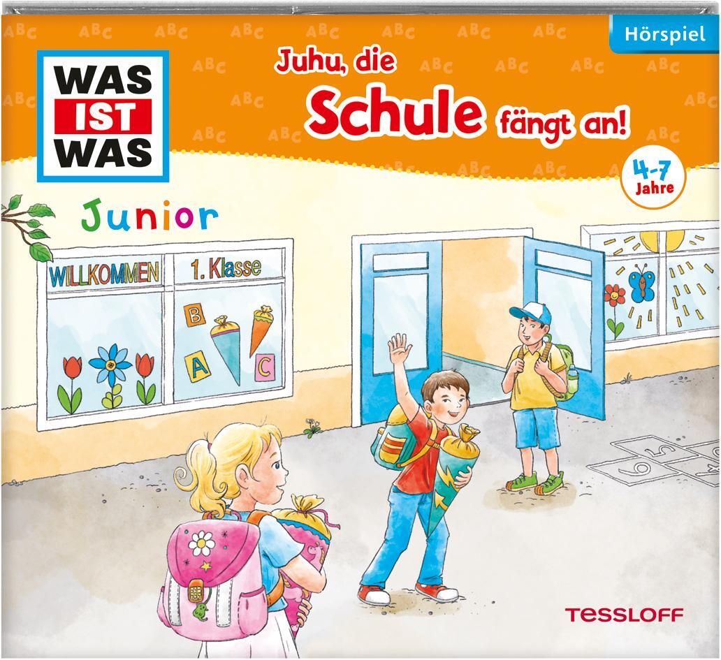 Cover: 9783788643553 | WAS IST WAS Junior Hörspiel. Juhu, die Schule fängt an! | Herrenbrück