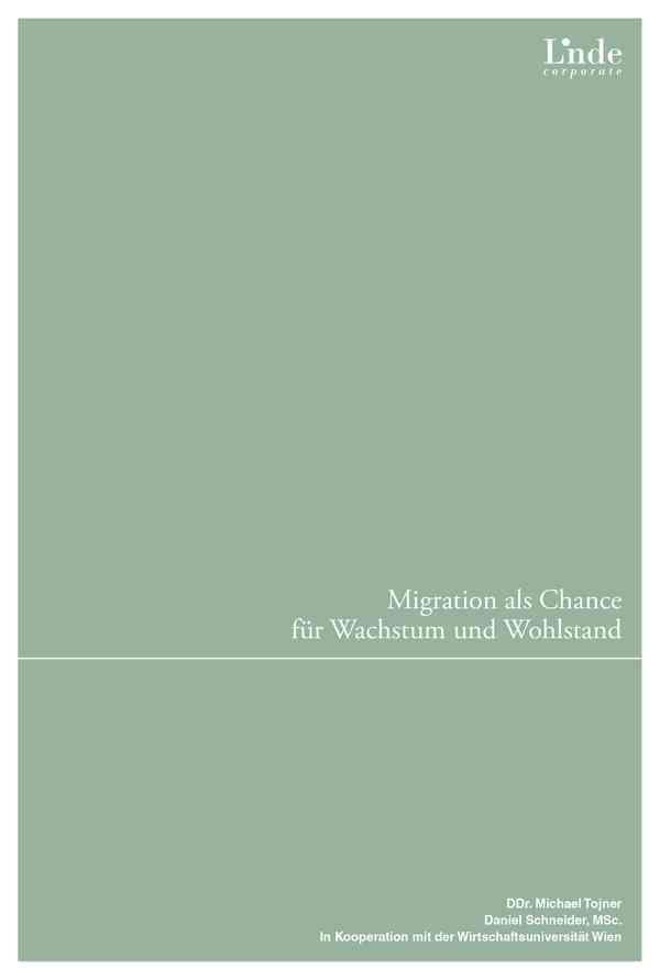 Cover: 9783709307083 | Migration als Chance für Wachstum und Wohlstand | Michael Tojner