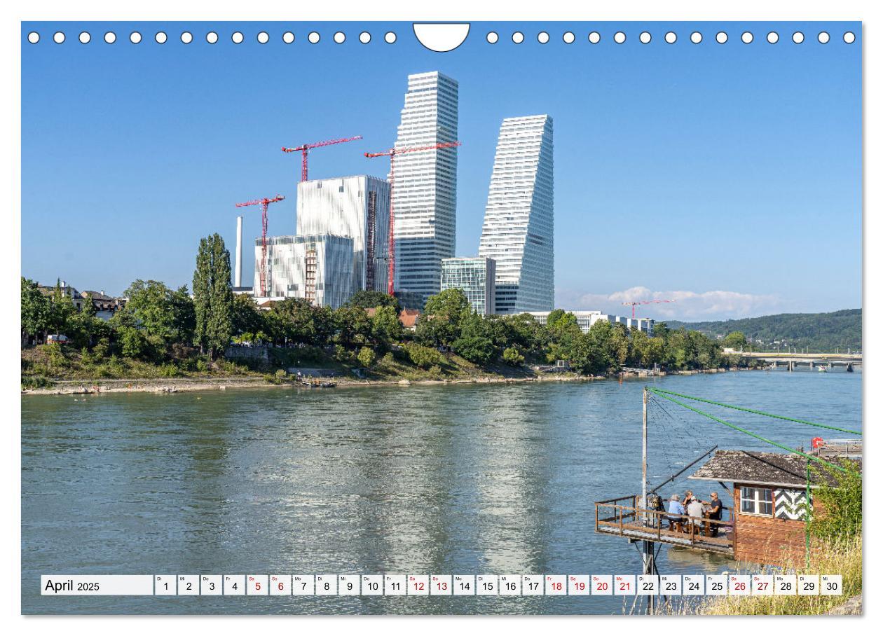 Bild: 9783383942990 | Schweiz - Basel (Wandkalender 2025 DIN A4 quer), CALVENDO...