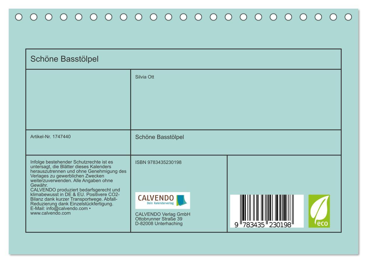 Bild: 9783435230198 | Schöne Basstölpel (Tischkalender 2025 DIN A5 quer), CALVENDO...