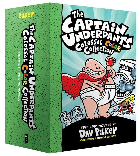 Cover: 9781338603323 | The Captain Underpants Colossal Color Collection (Captain...