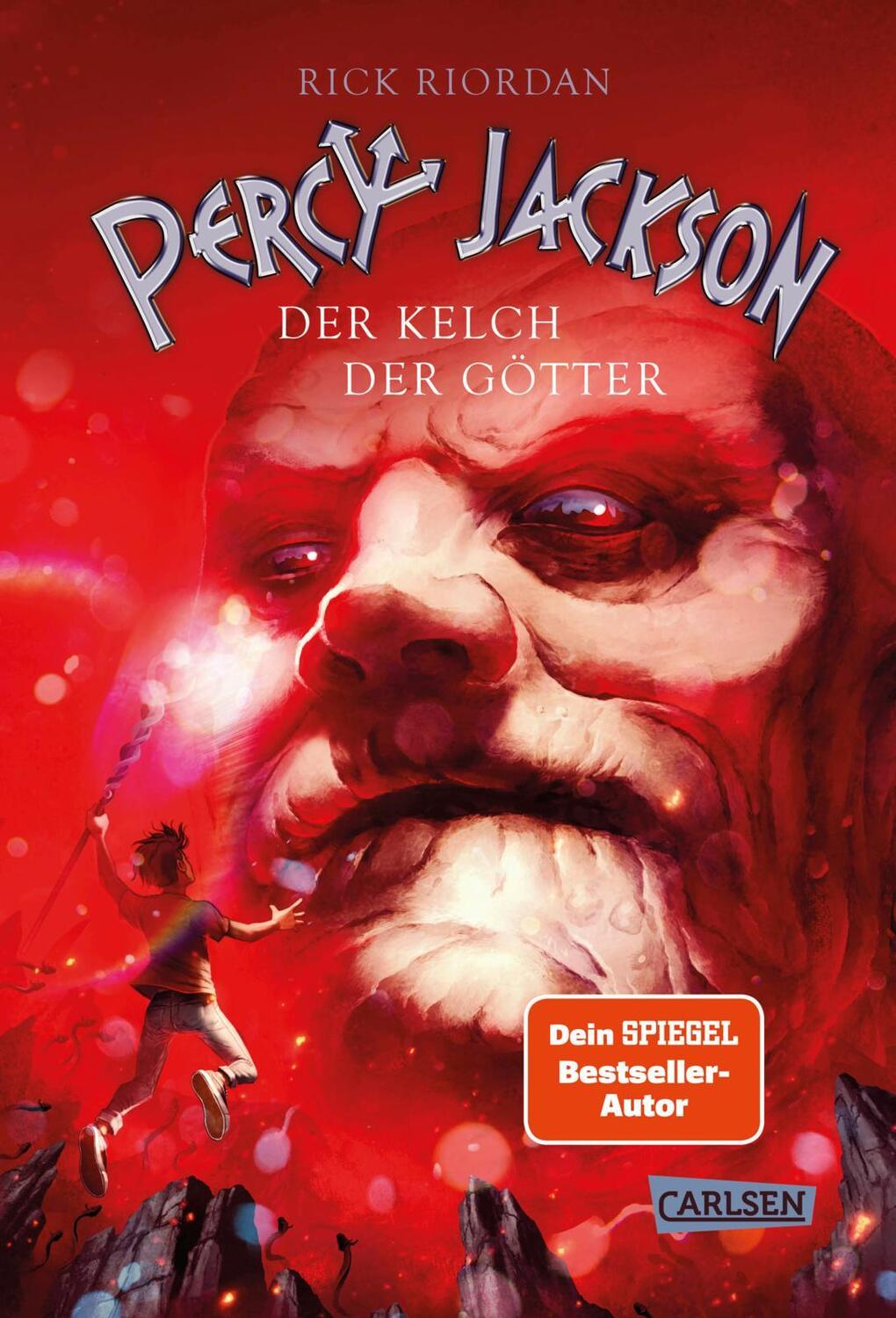Cover: 9783551558466 | Percy Jackson 6: Der Kelch der Götter | Rick Riordan | Buch | 320 S.