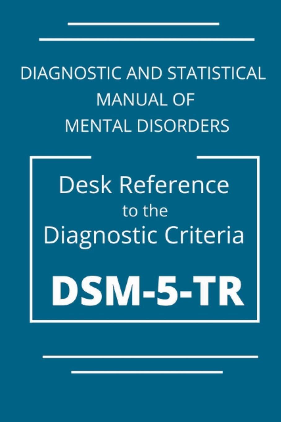 Cover: 9798224597512 | DSM-5-TR Diagnostic And Statistical Manual Of Mental Disorders | Buch