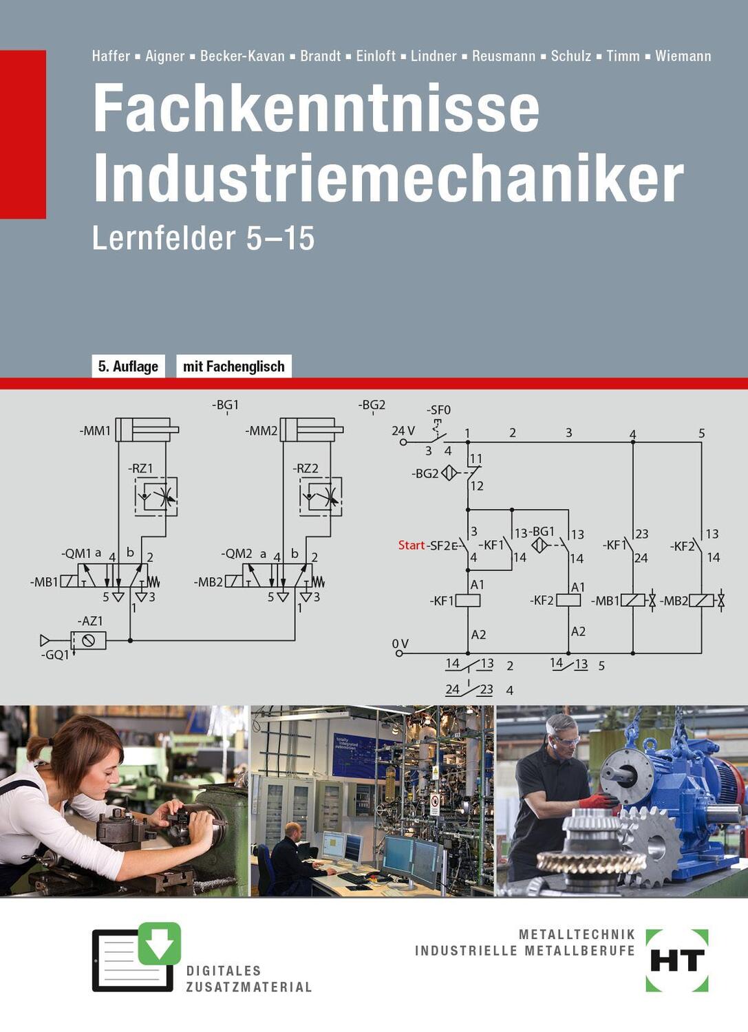 Cover: 9783582771278 | Fachkenntnisse Industriemechaniker | Lernfelder 5-15 | Haffer (u. a.)
