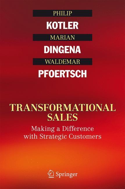 Cover: 9783319206059 | Transformational Sales | Making a Difference with Strategic Customers