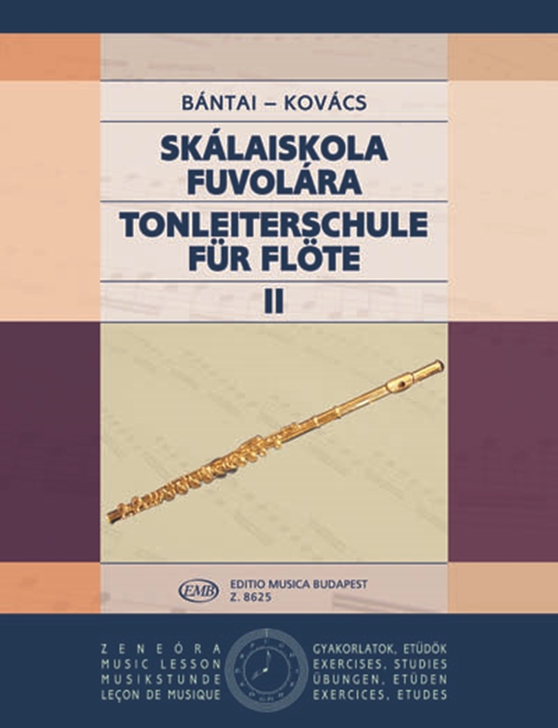 Cover: 9790080086254 | Tonleiterschule Band 2 für Flöte | Vilmos Bantai | Buch | 1980