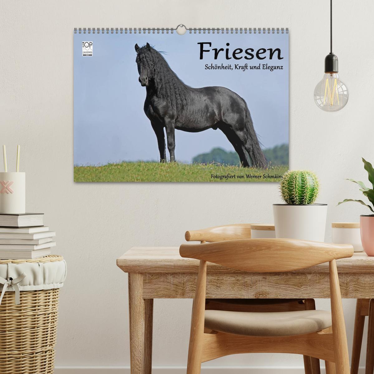 Bild: 9783435541058 | Friesen - Schönheit, Kraft und Eleganz (Wandkalender 2025 DIN A3...