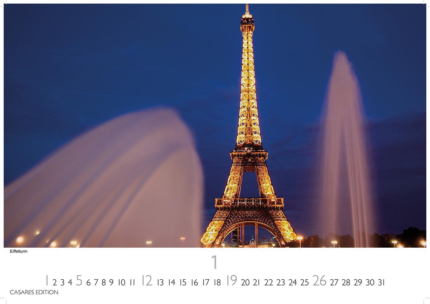 Bild: 9781835241721 | Paris 2025 L 35x50cm | Kalender | 14 S. | Deutsch | 2025