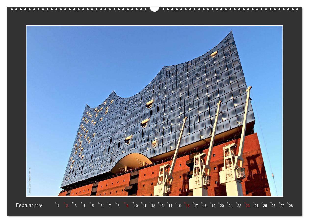 Bild: 9783435329403 | Die Elbphilharmonie Hamburg (Wandkalender 2025 DIN A2 quer),...