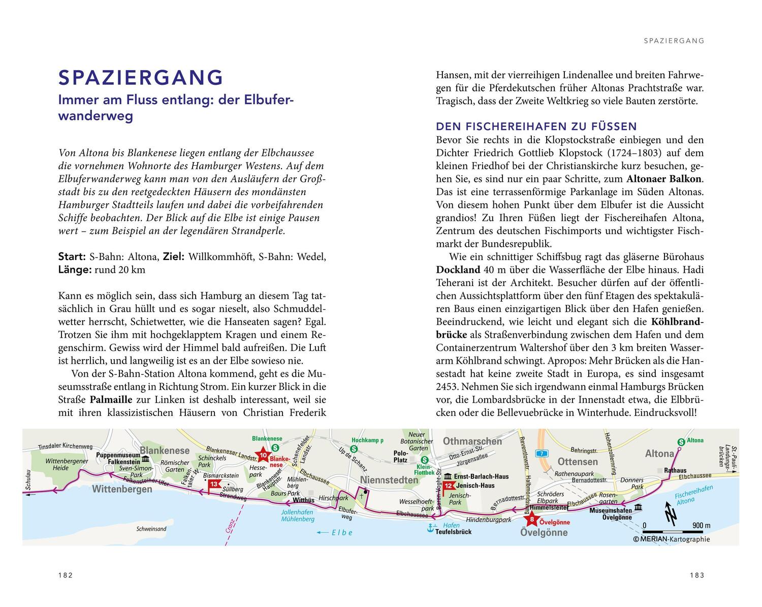 Bild: 9783834230942 | MERIAN Reiseführer Hamburg | Mit Extra-Karte zum Herausnehmen | Buch