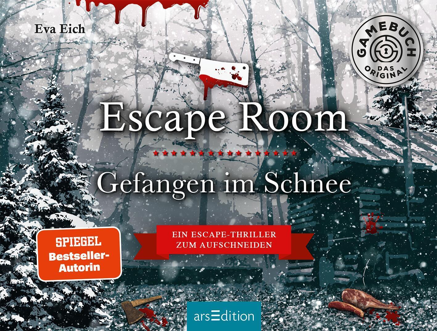 Bild: 9783845839301 | Escape Room. Gefangen im Schnee | Ein Escape-Krimi zum Aufschneiden