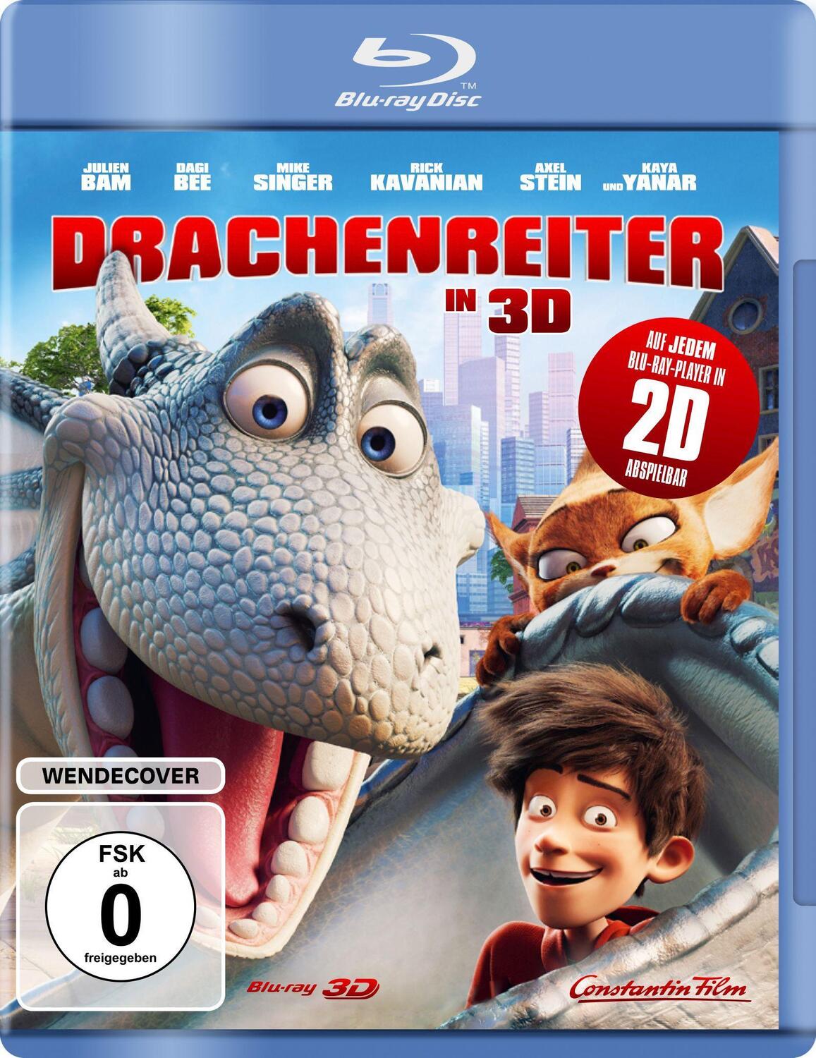 Cover: 4011976347385 | Drachenreiter | Blu-ray 3D + 2D | Cornelia Funke (u. a.) | Blu-ray