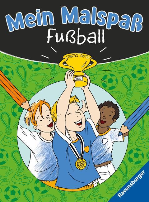 Cover: 9783473489640 | Malen für kleine Fußballfans ab 4 Jahren | Taschenbuch | 160 S. | 2022