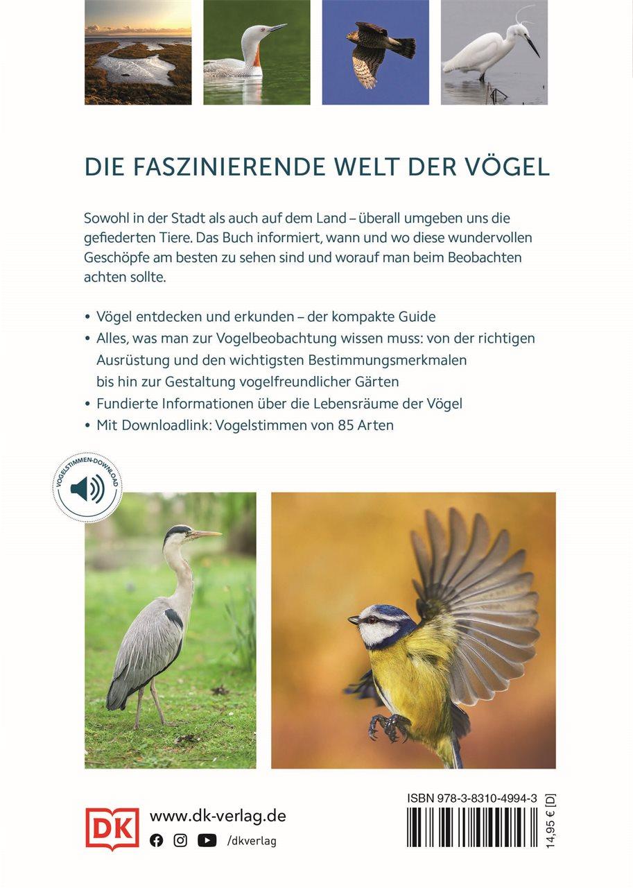 Rückseite: 9783831049943 | Vögel beobachten und ihre Lebensräume kennenlernen | Packham (u. a.)