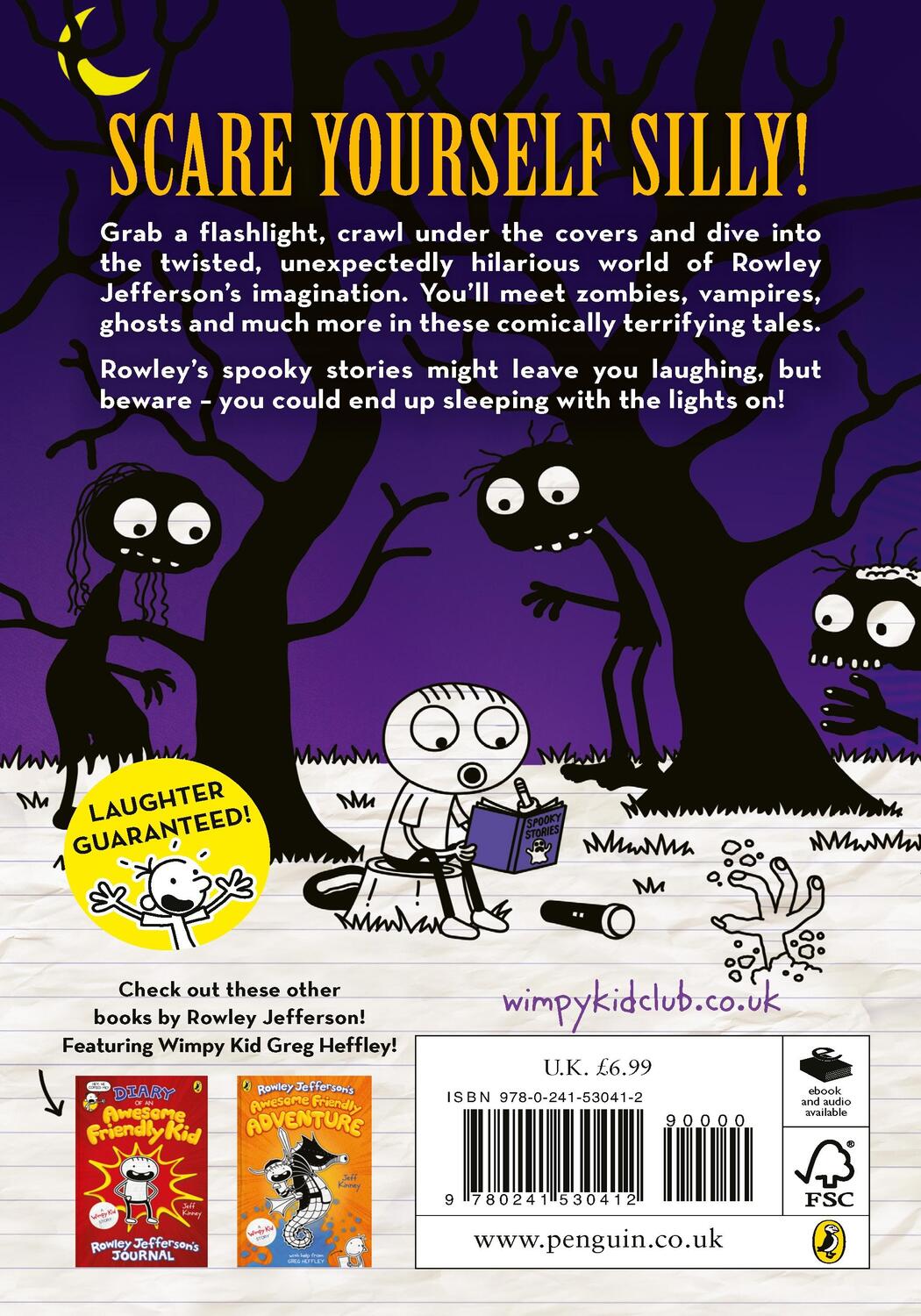 Rückseite: 9780241530412 | Rowley Jefferson's Awesome Friendly Spooky Stories | Jeff Kinney