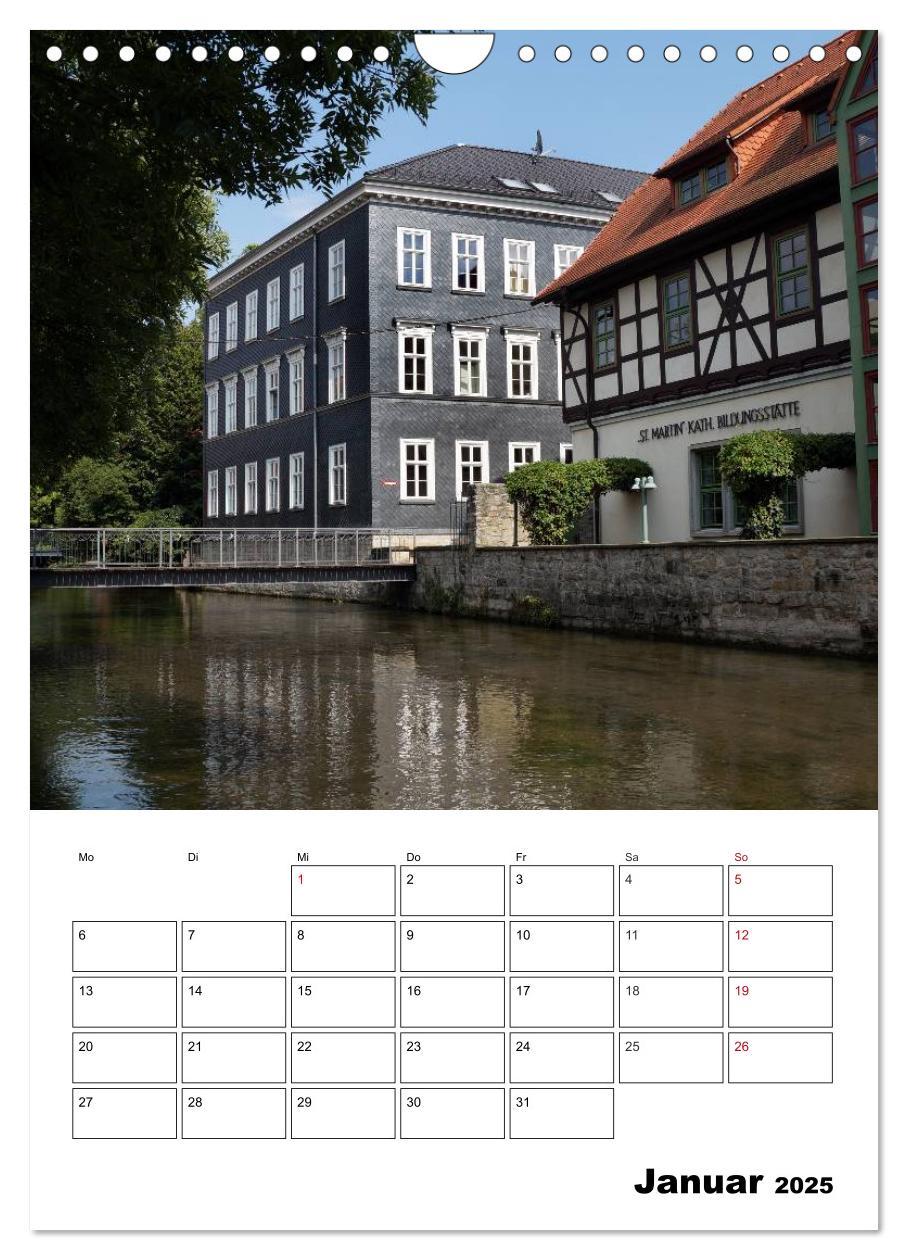 Bild: 9783457017579 | Mein Erfurt (Wandkalender 2025 DIN A4 hoch), CALVENDO Monatskalender